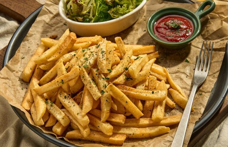 Air Fryer Frozen French Fries (Without Oil)