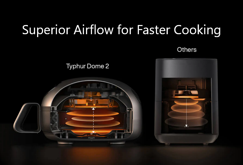 Superior Airflow for Faster Cooking